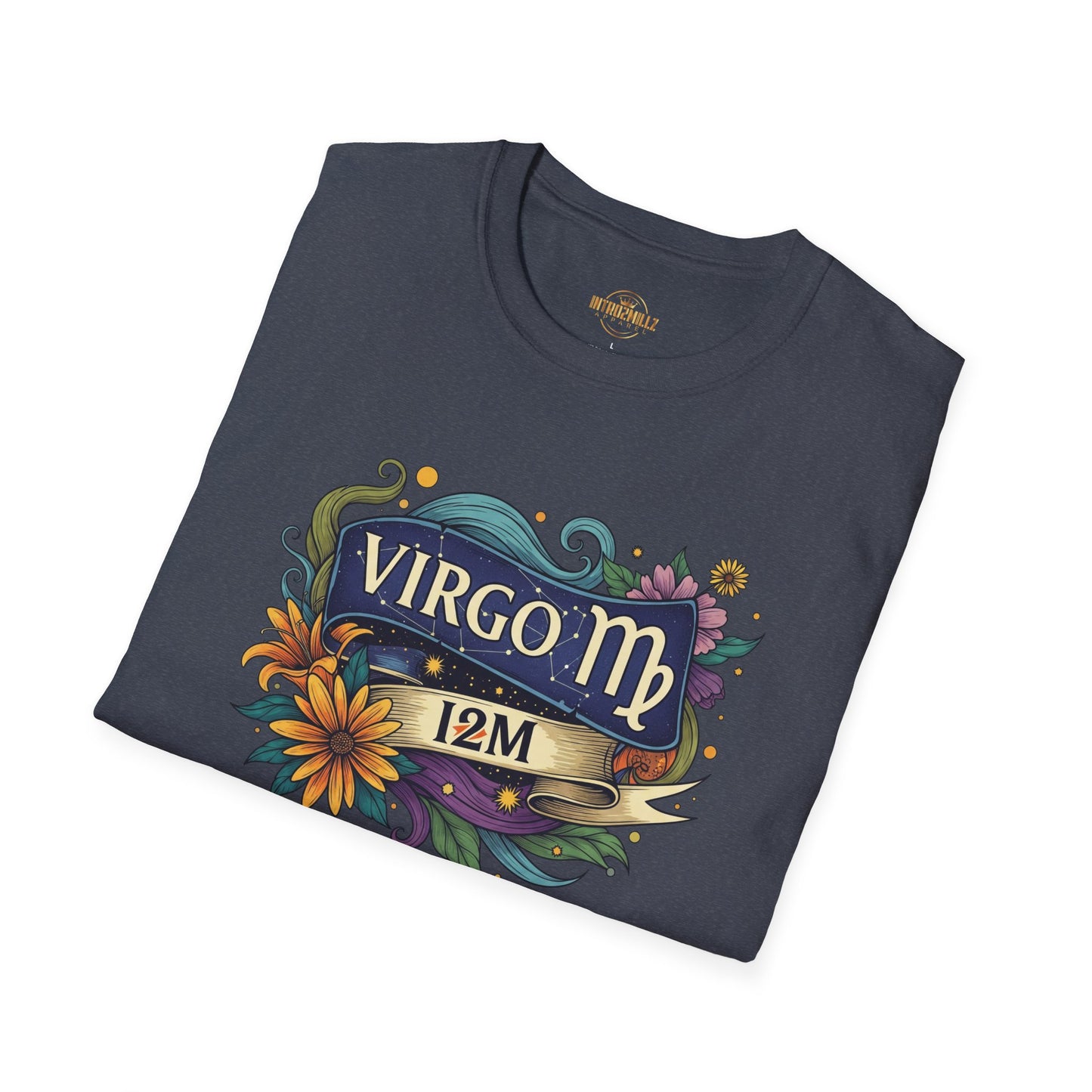 Virgo Zodiac T-Shirt | Astrology Gift | Birthday Tee | Unisex Softstyle Tee | Horoscope Apparel | Virgo Season Celebration