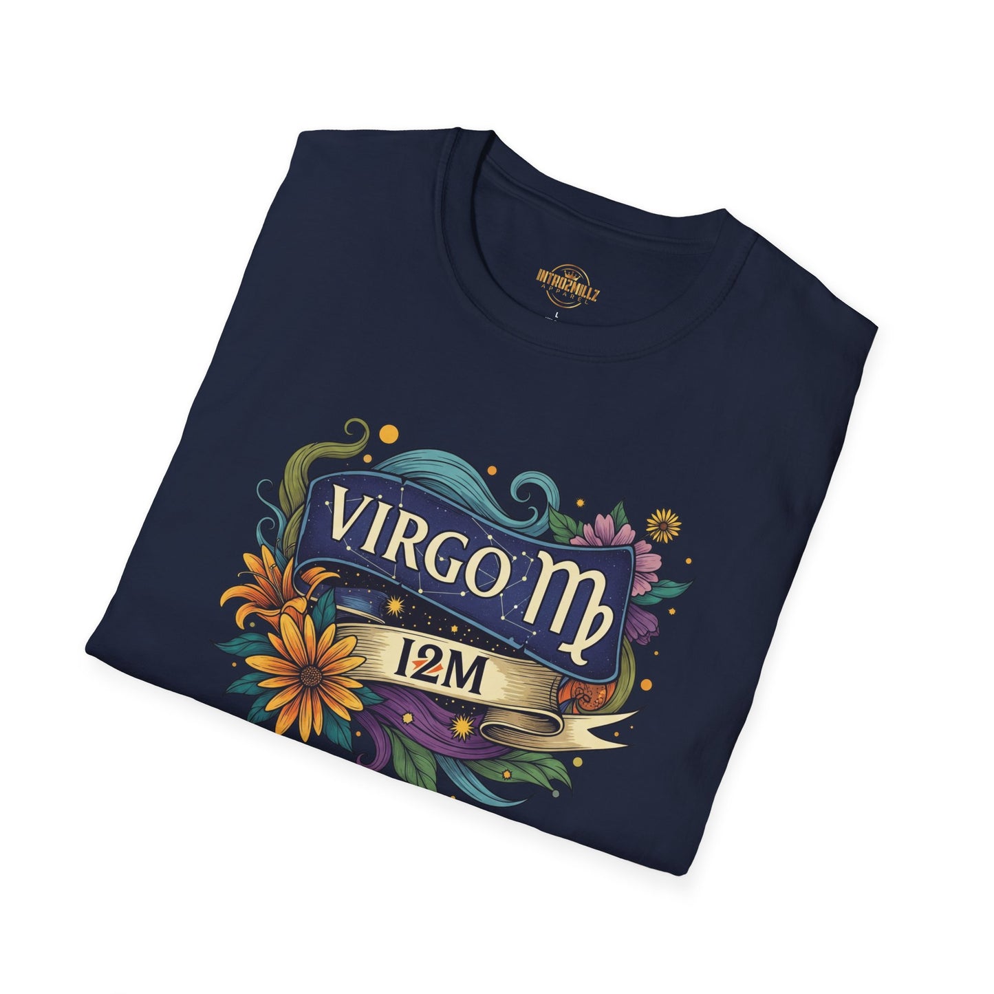 Virgo Zodiac T-Shirt | Astrology Gift | Birthday Tee | Unisex Softstyle Tee | Horoscope Apparel | Virgo Season Celebration