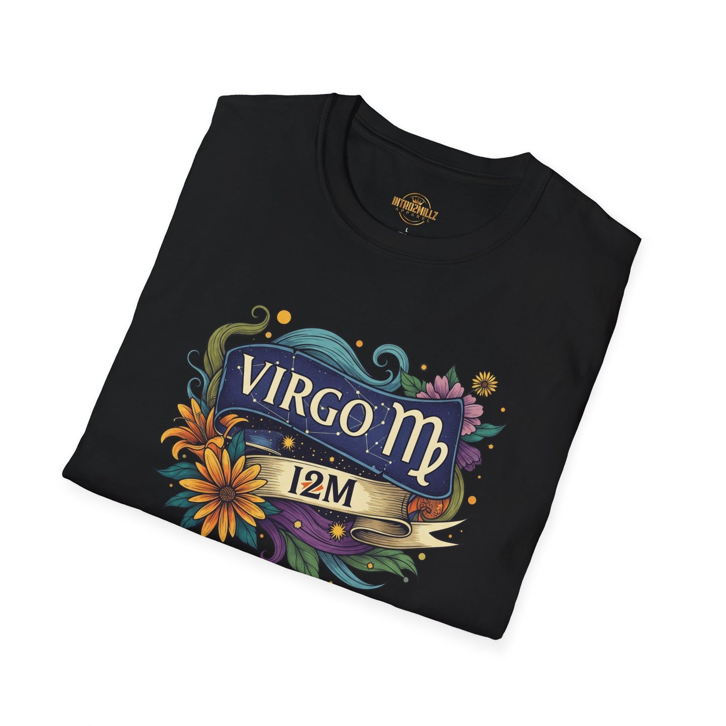Virgo Zodiac T-Shirt | Astrology Gift | Birthday Tee | Unisex Softstyle Tee | Horoscope Apparel | Virgo Season Celebration