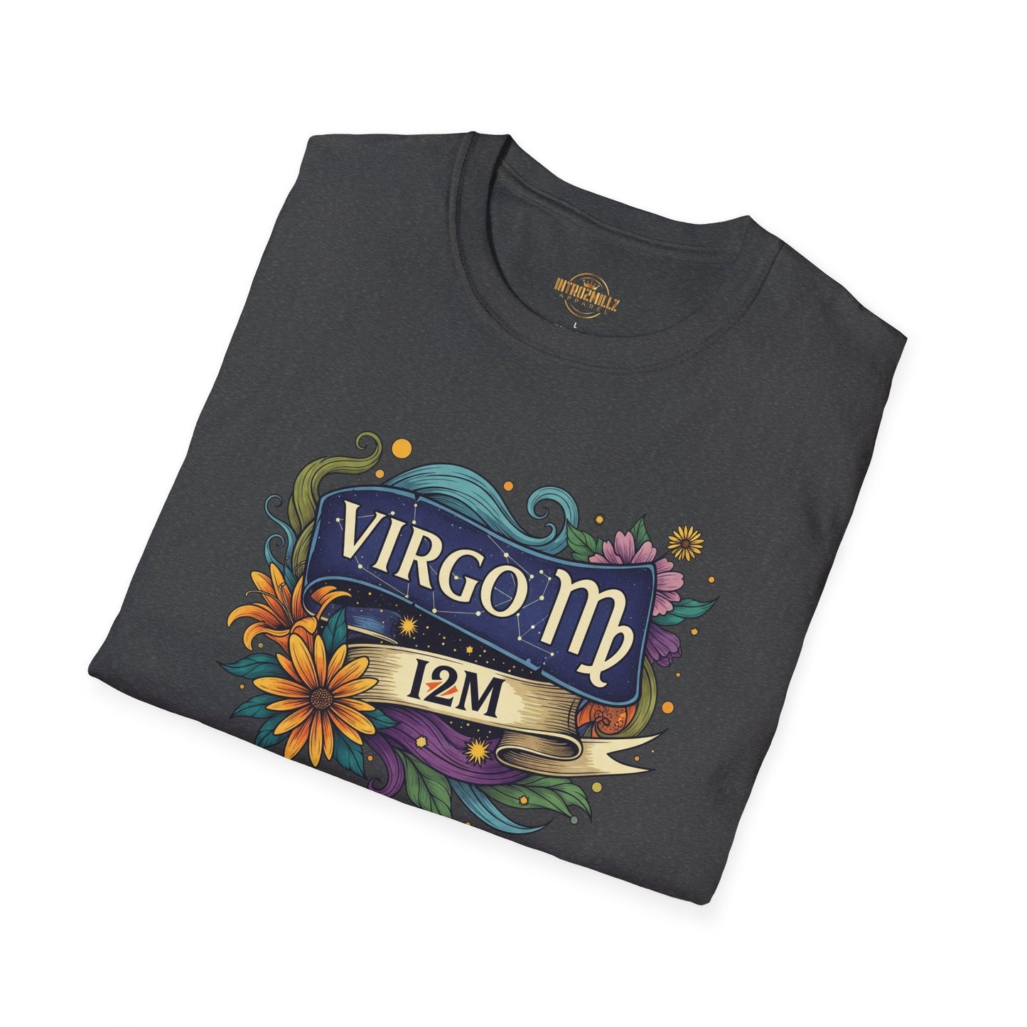 Virgo Zodiac T-Shirt | Astrology Gift | Birthday Tee | Unisex Softstyle Tee | Horoscope Apparel | Virgo Season Celebration