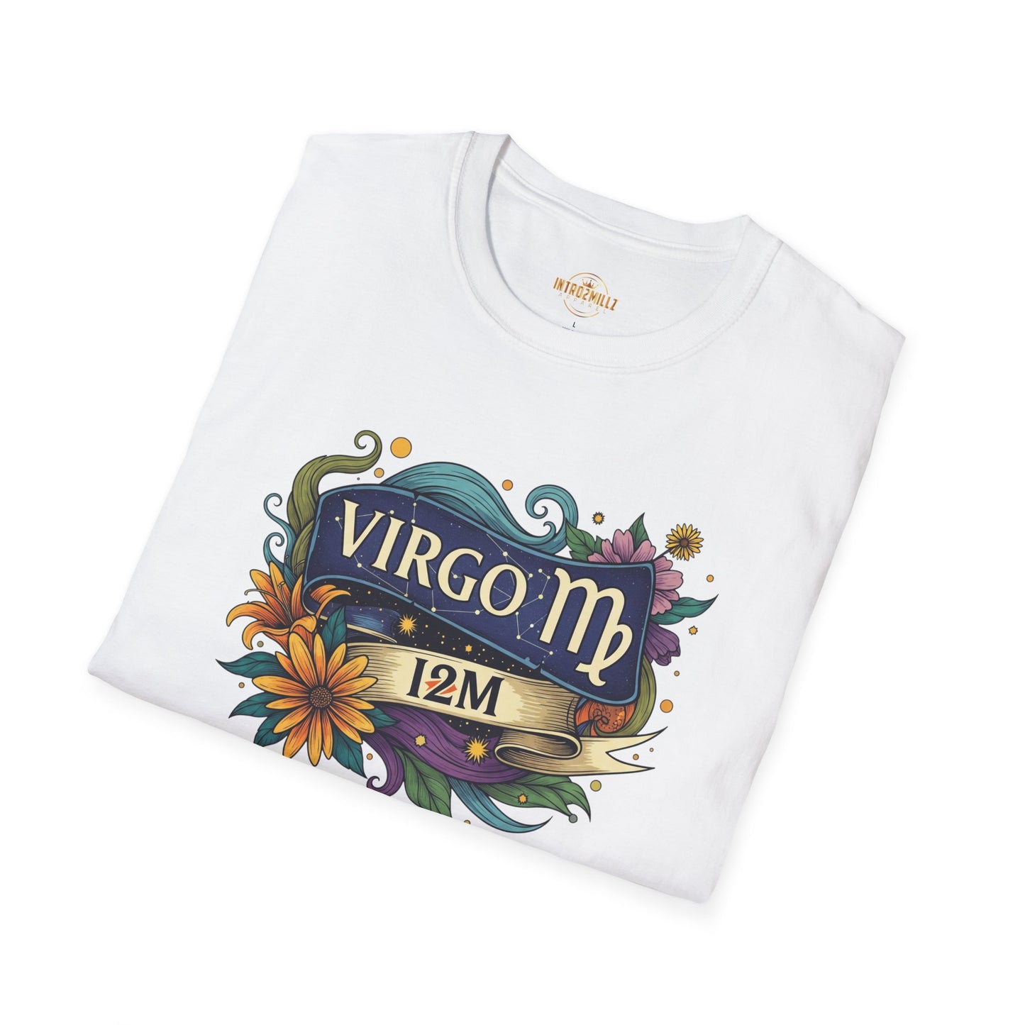 Virgo Zodiac T-Shirt | Astrology Gift | Birthday Tee | Unisex Softstyle Tee | Horoscope Apparel | Virgo Season Celebration