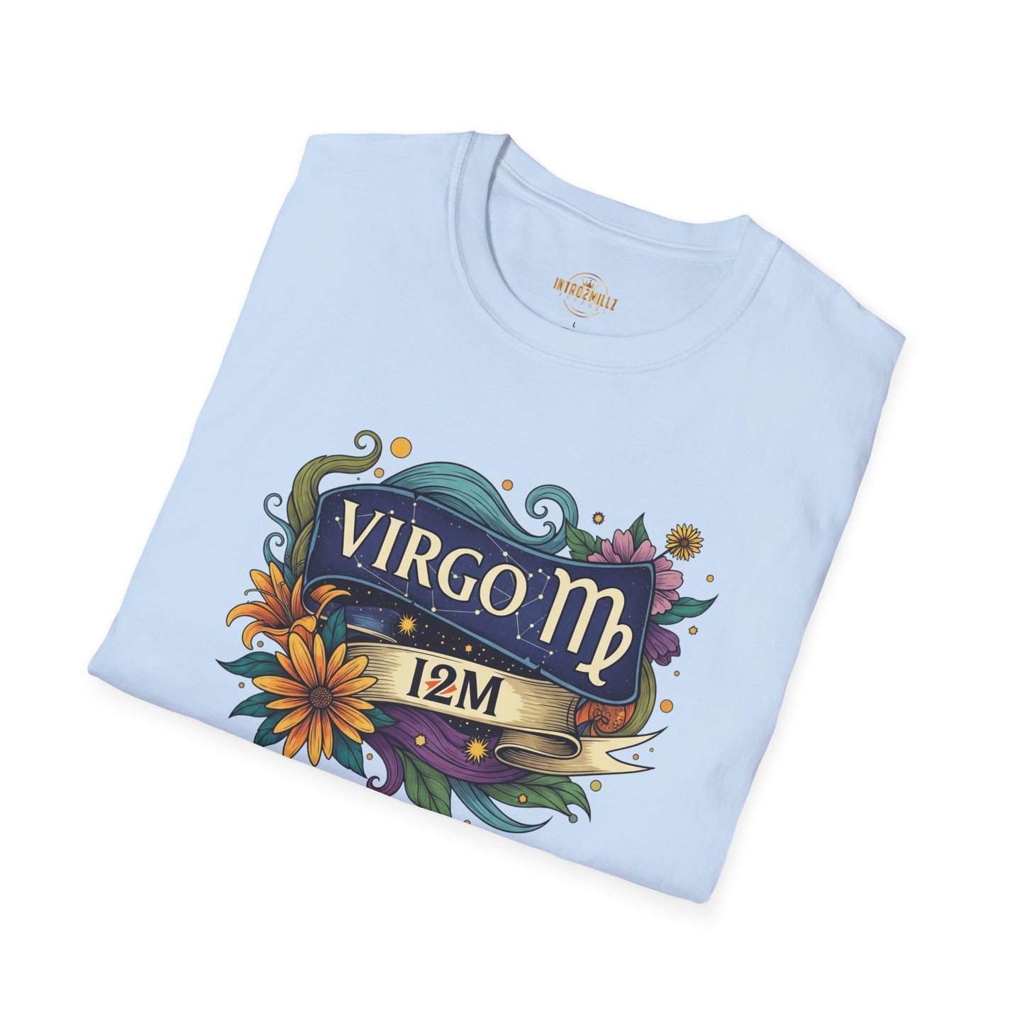 Virgo Zodiac T-Shirt | Astrology Gift | Birthday Tee | Unisex Softstyle Tee | Horoscope Apparel | Virgo Season Celebration