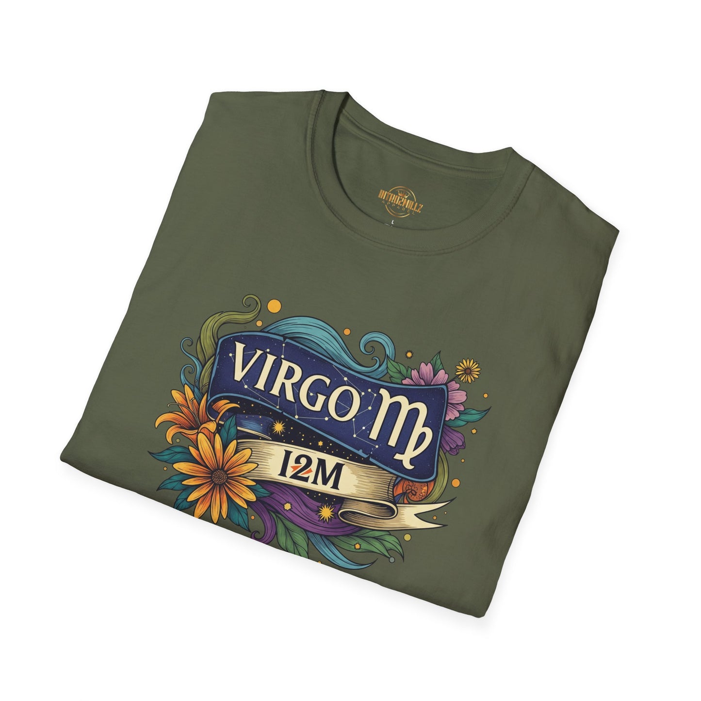 Virgo Zodiac T-Shirt | Astrology Gift | Birthday Tee | Unisex Softstyle Tee | Horoscope Apparel | Virgo Season Celebration