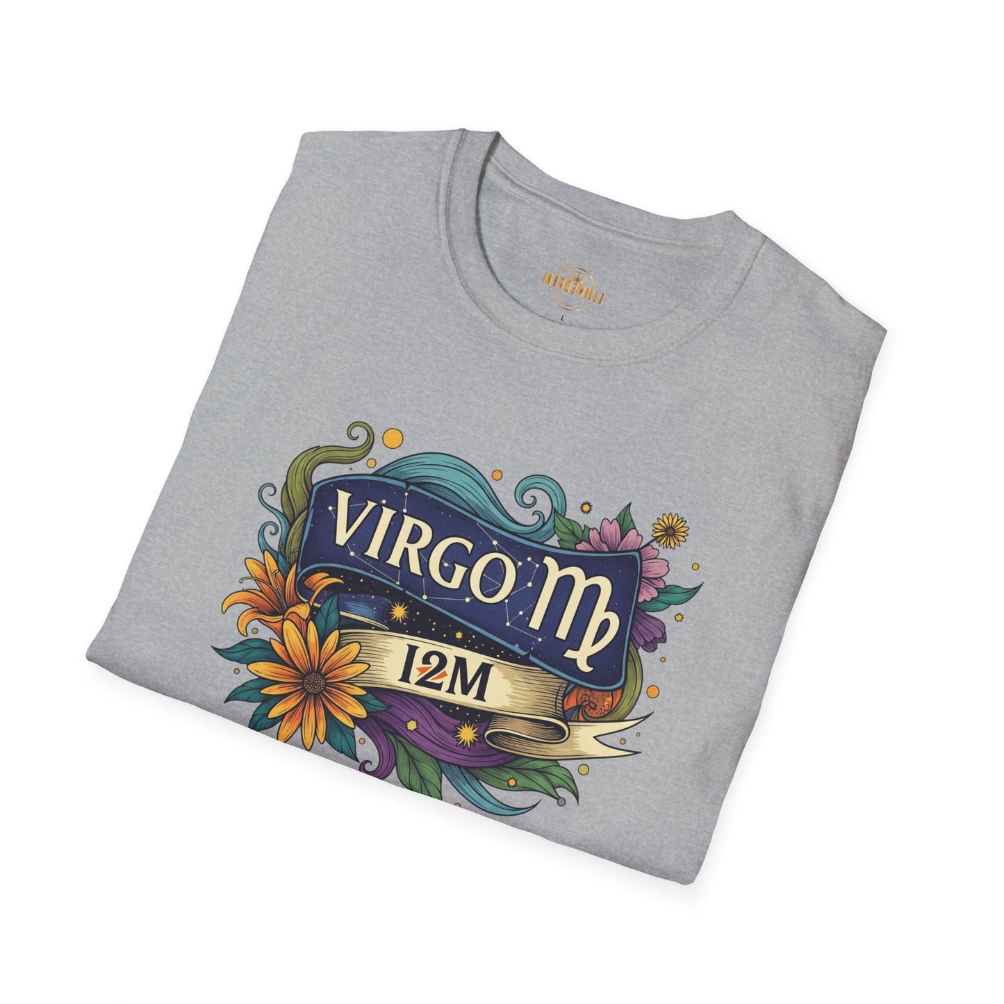 Virgo Zodiac T-Shirt | Astrology Gift | Birthday Tee | Unisex Softstyle Tee | Horoscope Apparel | Virgo Season Celebration