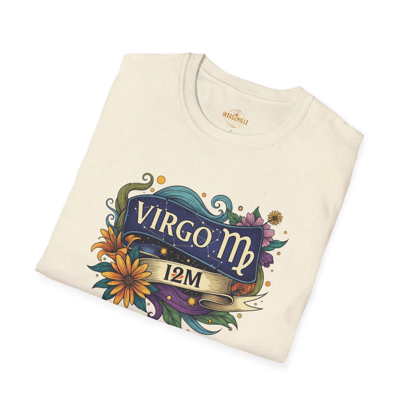 Virgo Zodiac T-Shirt | Astrology Gift | Birthday Tee | Unisex Softstyle Tee | Horoscope Apparel | Virgo Season Celebration