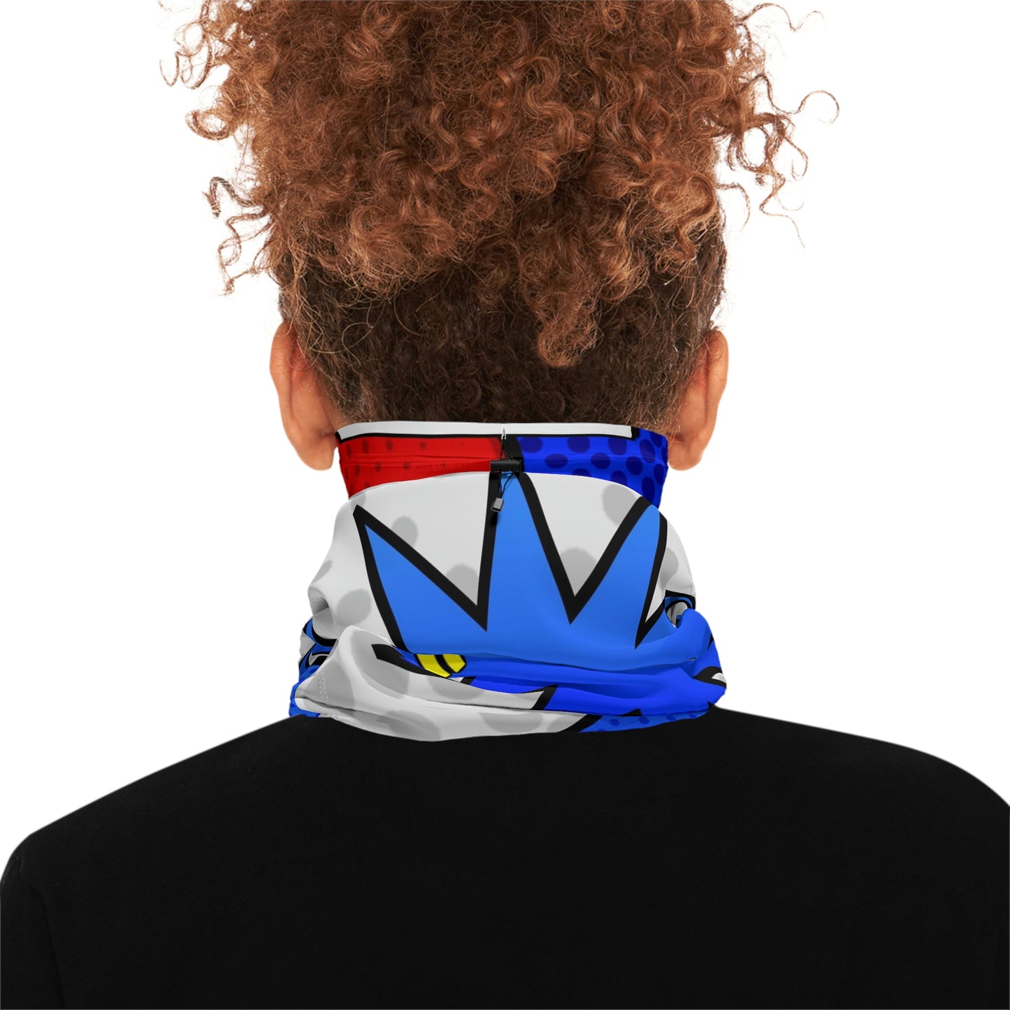 Winter Neck Gaiter With Drawstring