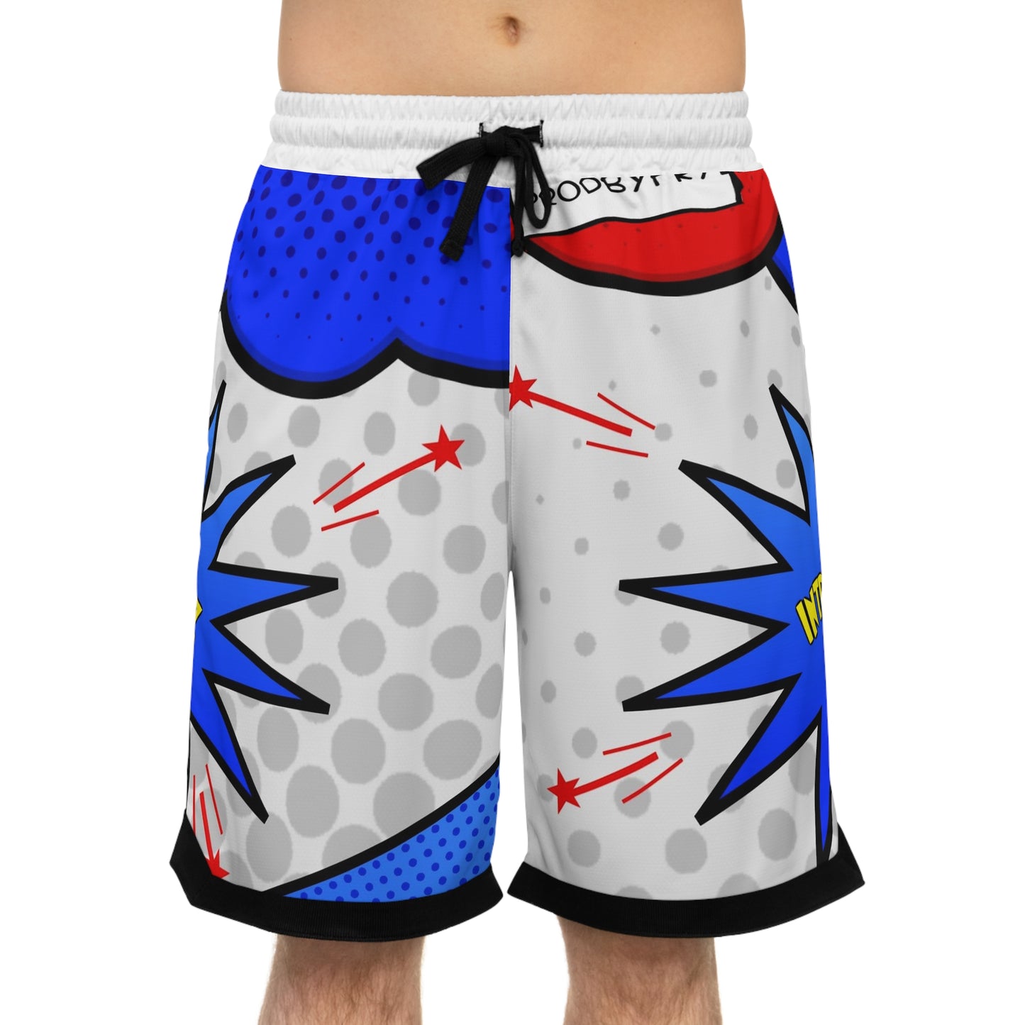 Basketball Rib Shorts (AOP)