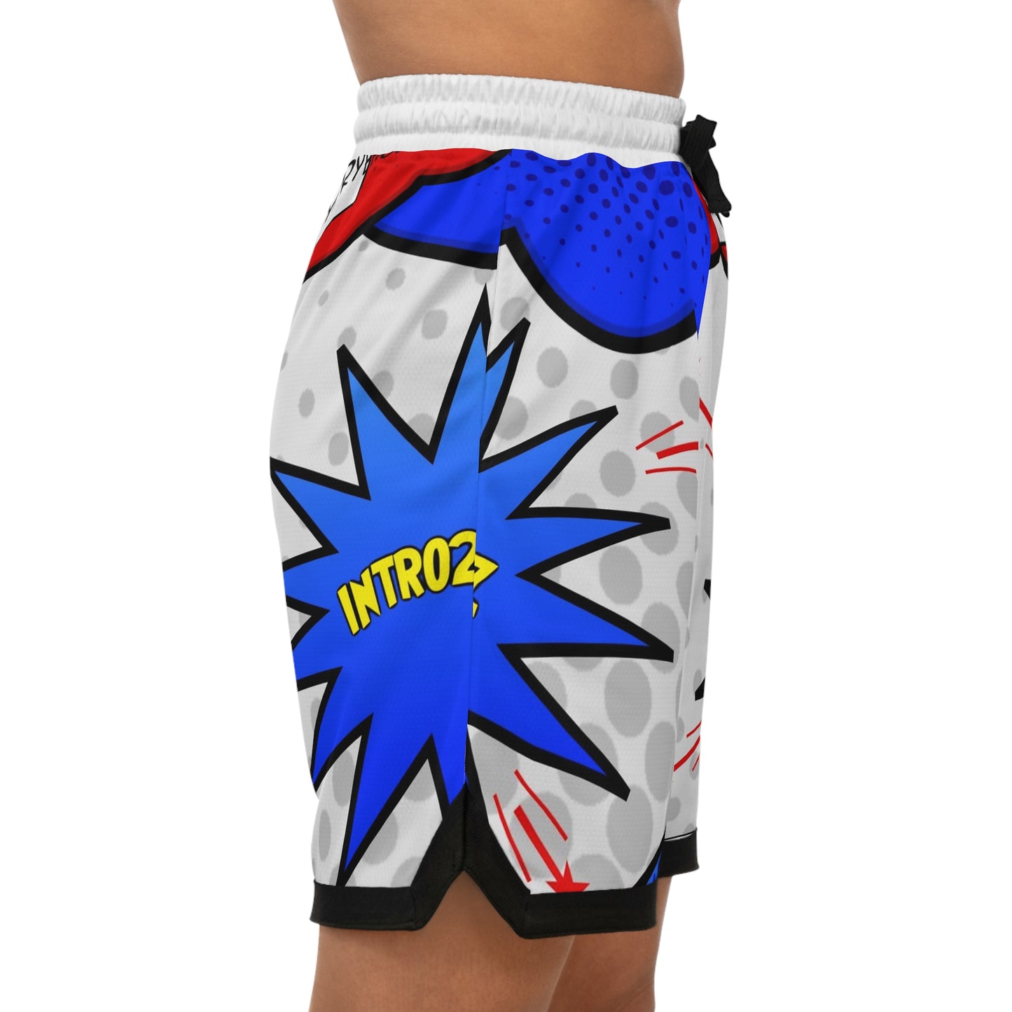 Basketball Rib Shorts (AOP)